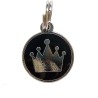 Placa de Identificación en Forma de Corona – Elegancia y Seguridad par