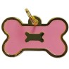 Placa de Identificación Hueso Rosado – Seguridad y Estilo